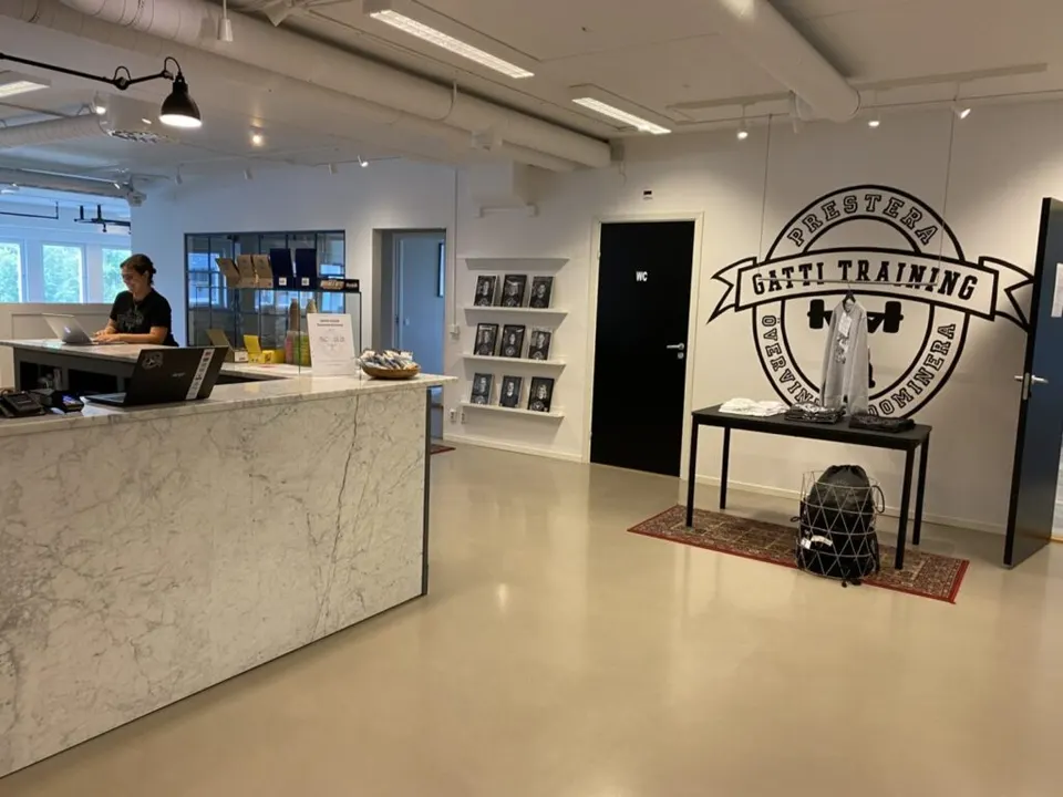 Receptionen idag.